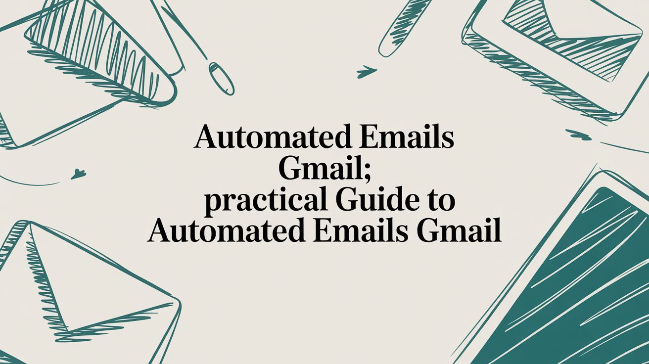 Automated Emails Gmail: A Practical Guide to automated emails gmail