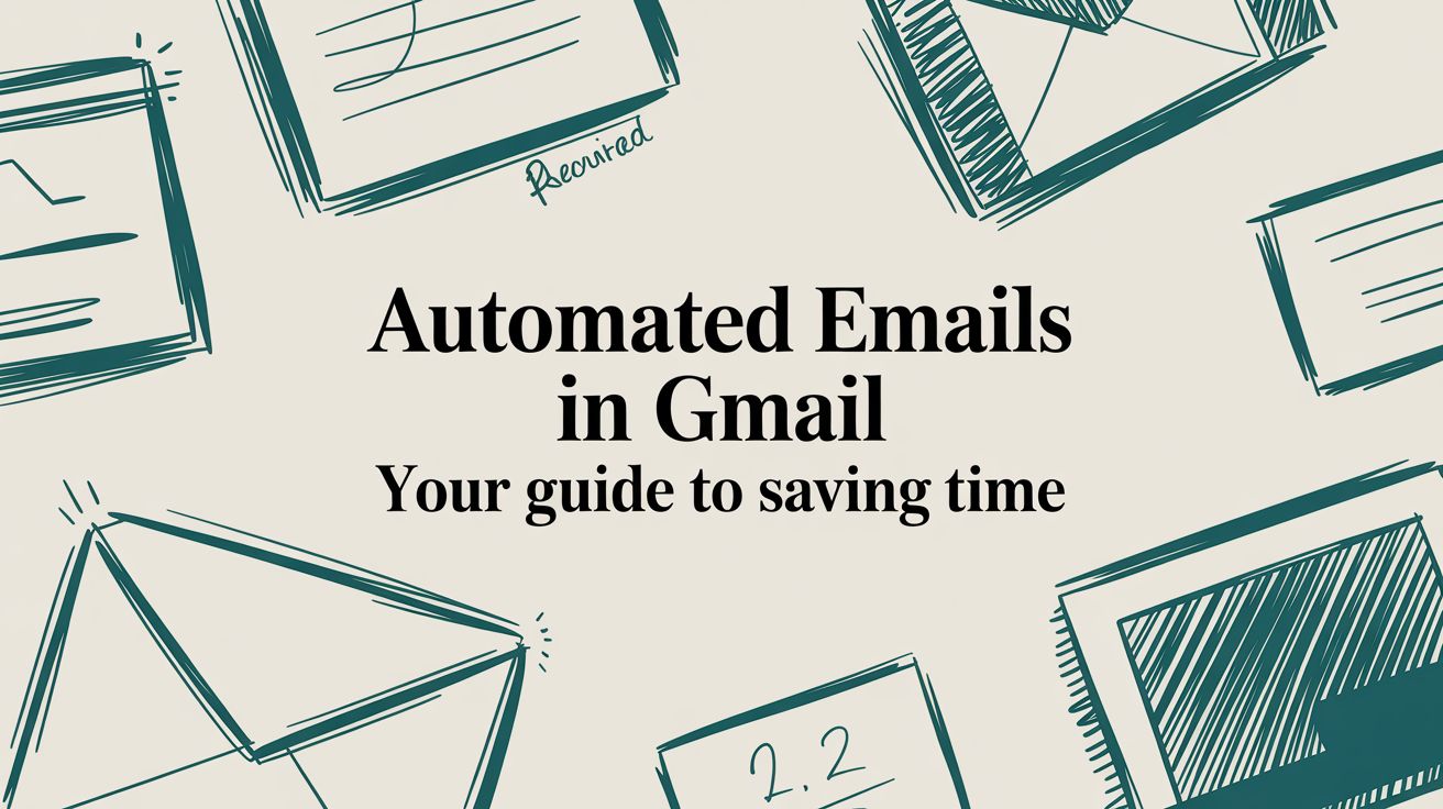 Automated Emails in Gmail Your Guide to Saving Time