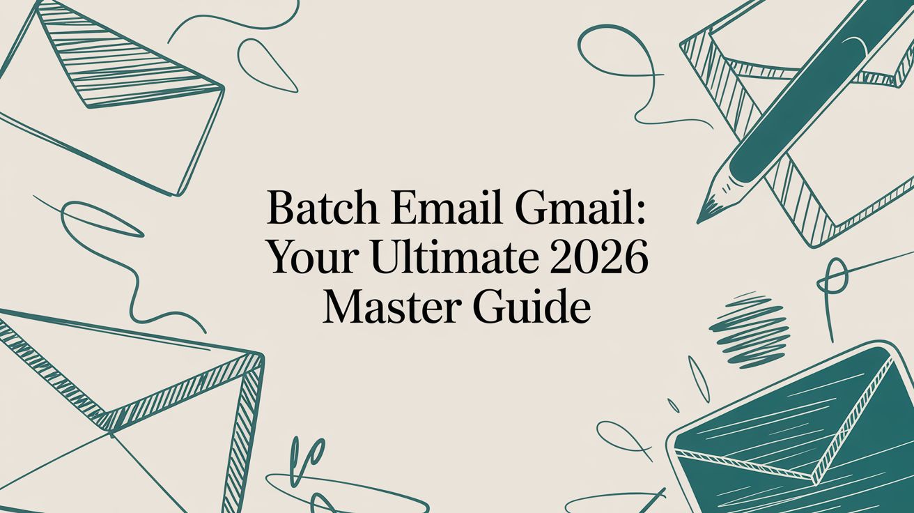 Batch Email Gmail: Your Ultimate 2026 Master Guide