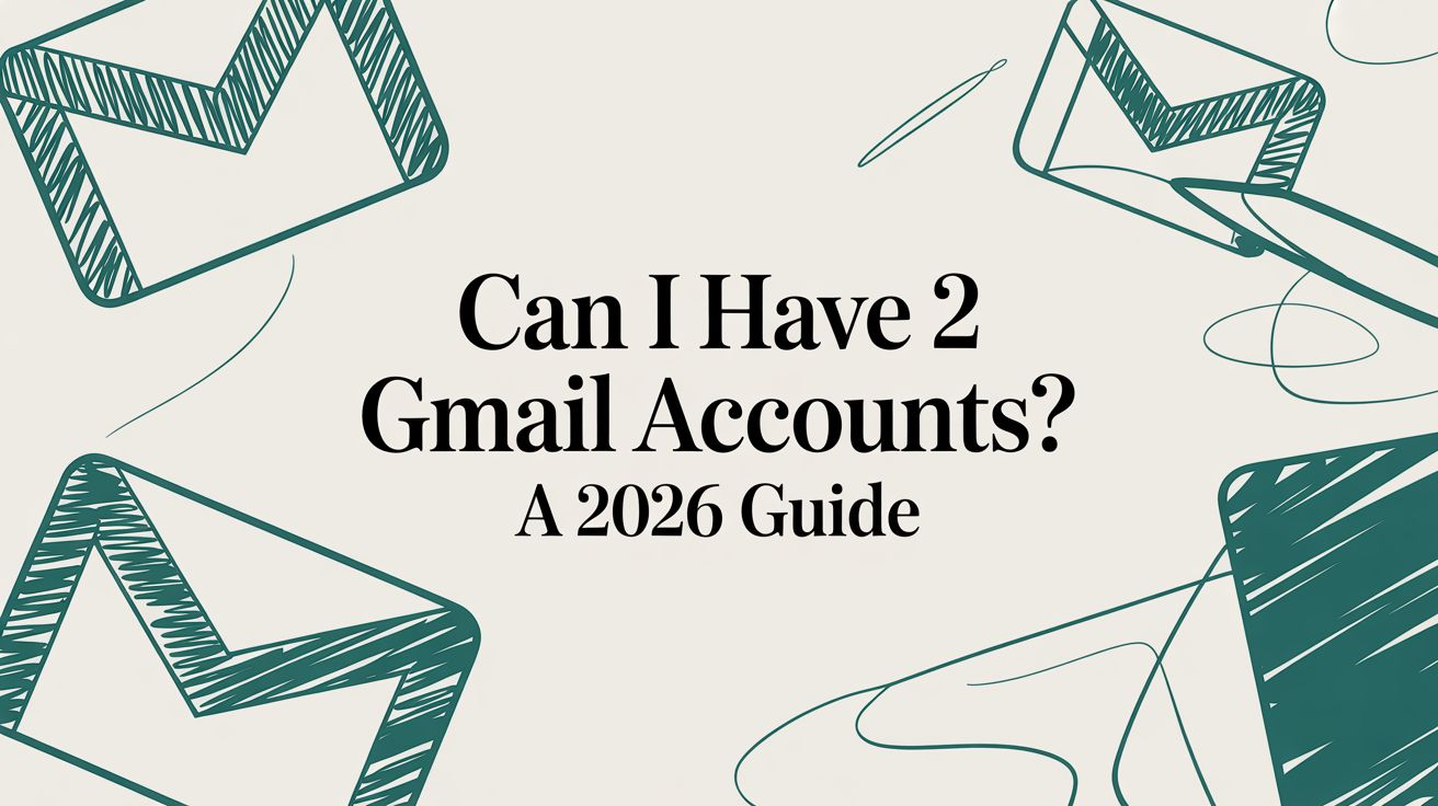 Can I Have 2 Gmail Accounts? A 2026 Guide