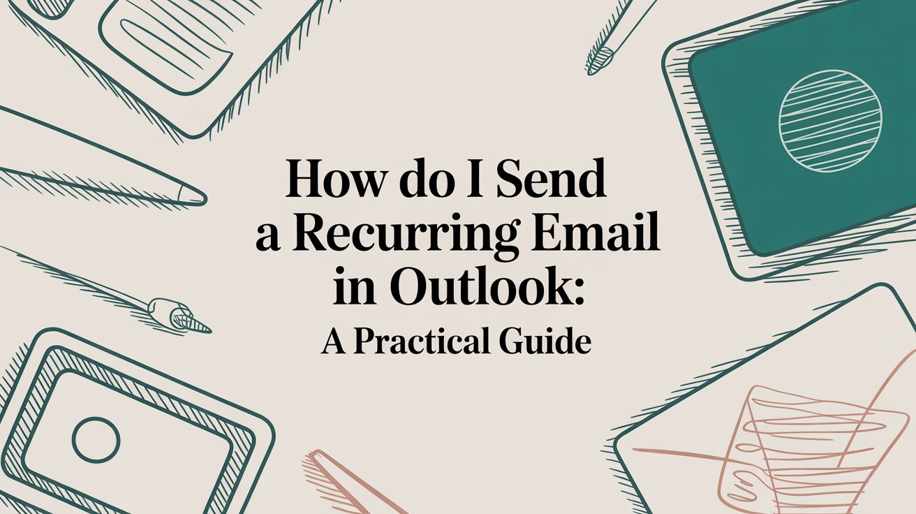 How do i send a recurring email in outlook: A practical guide