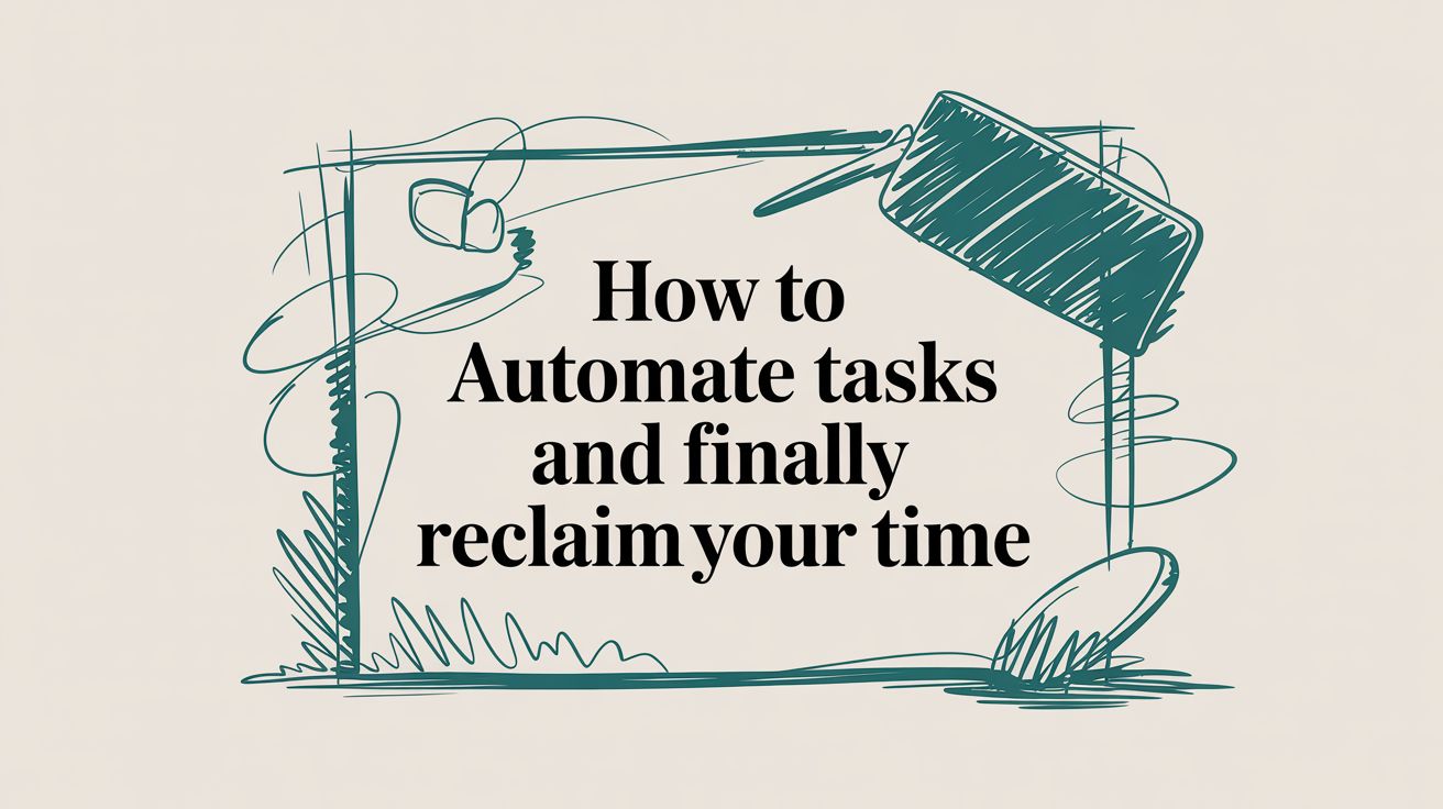 How to Automate Tasks and Finally Reclaim Your Time