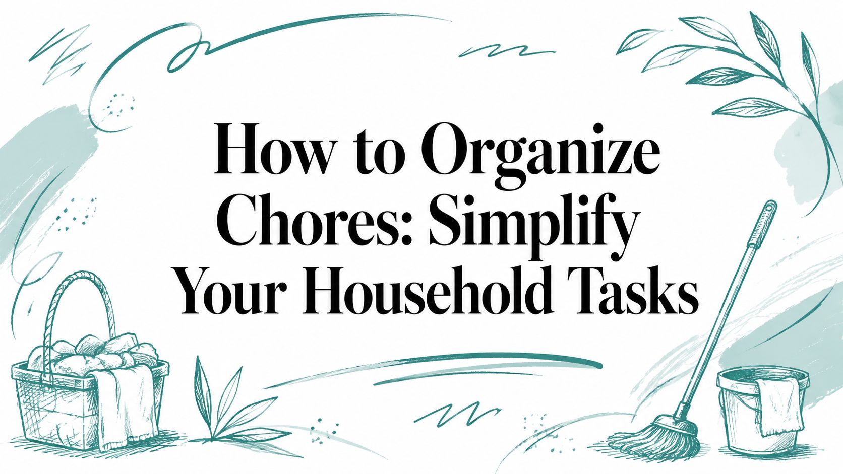 How to Organize Chores: Simplify Your Household Tasks