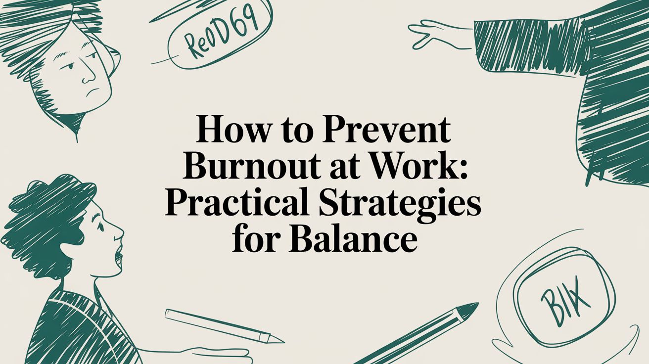 How to Prevent Burnout at Work: Practical Strategies for Balance