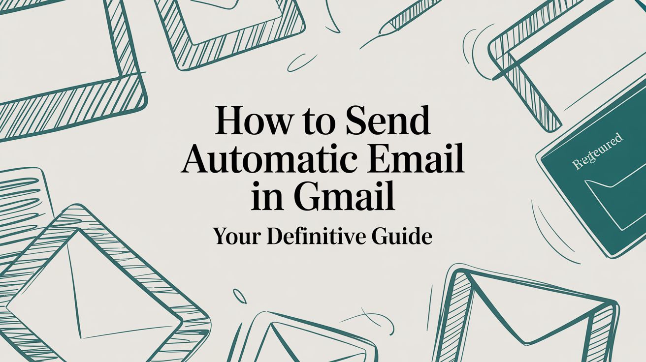 How to Send Automatic Email in Gmail Your Definitive Guide