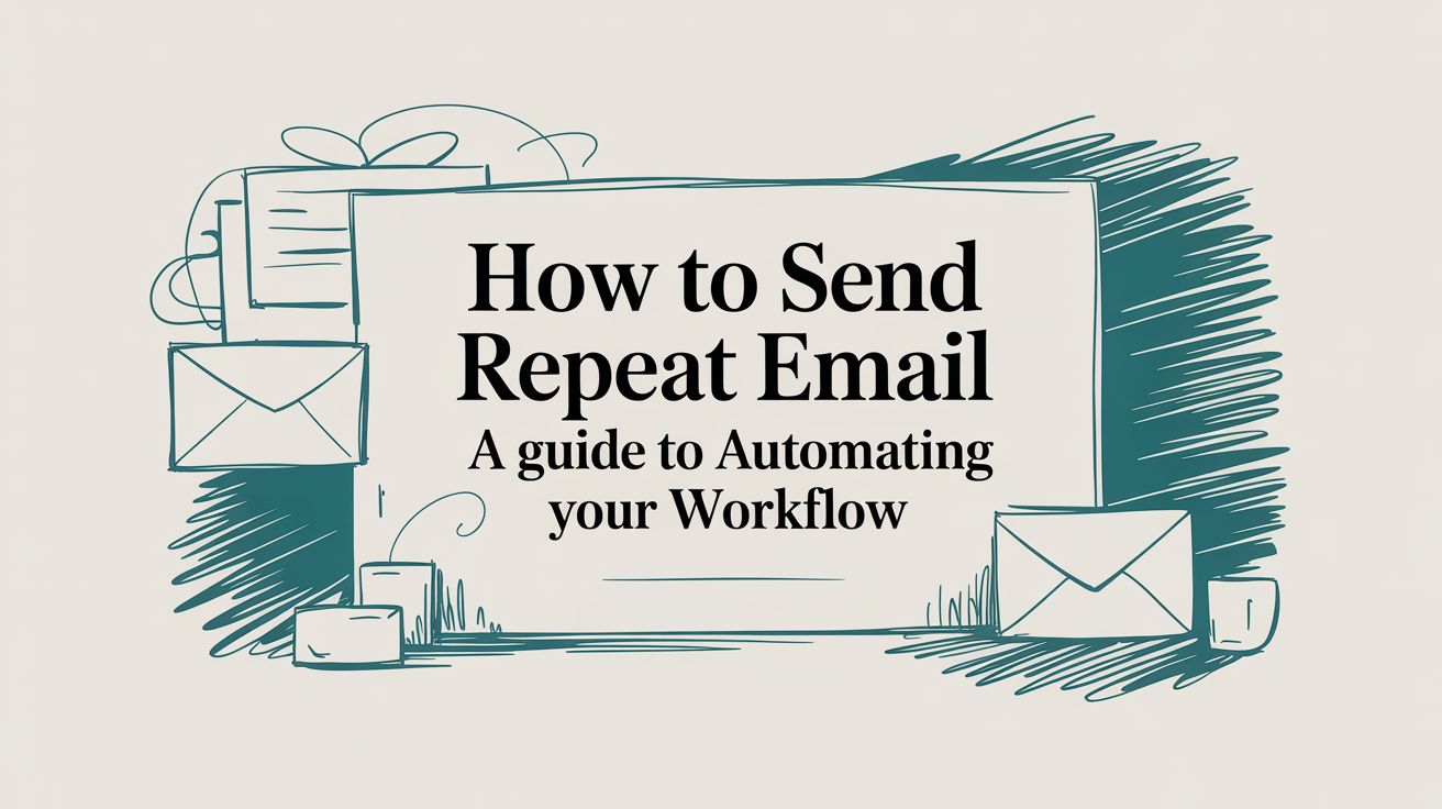 How to Send Repeat Email A Guide to Automating Your Workflow