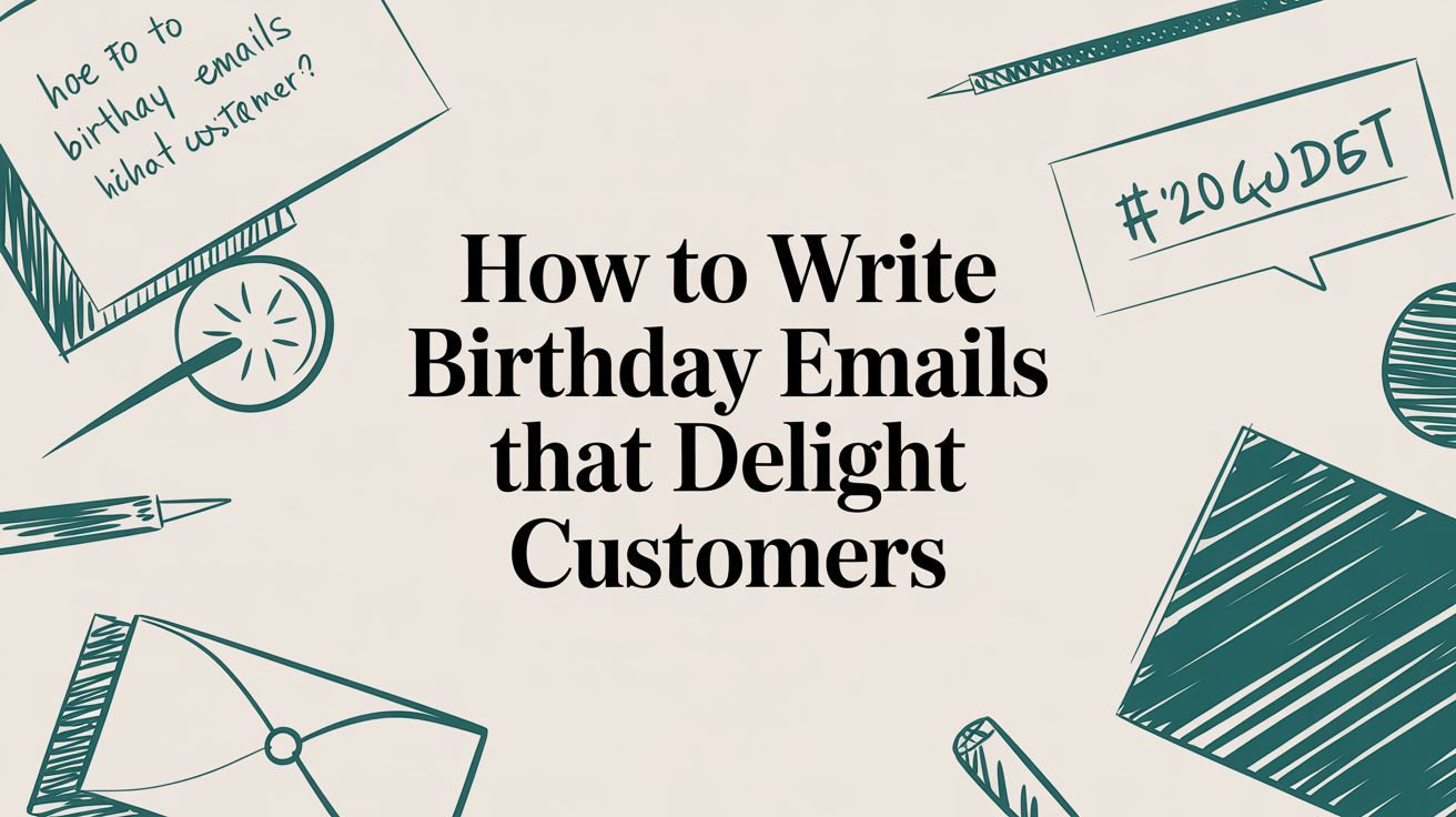 How to Write Birthday Emails That Delight Customers