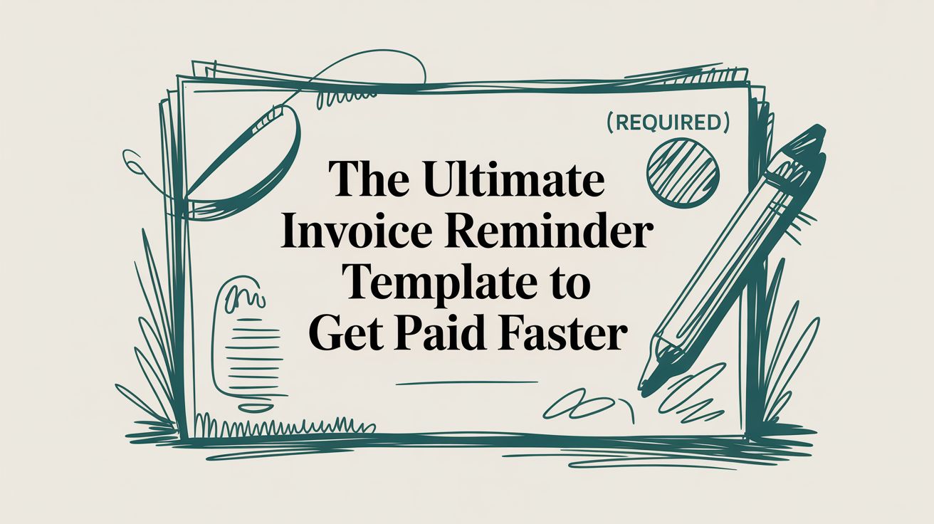 The Ultimate Invoice Reminder Template to Get Paid Faster