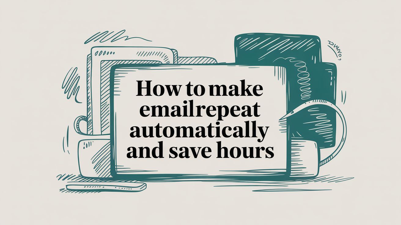 How to Make Email Repeat Automatically and Save Hours