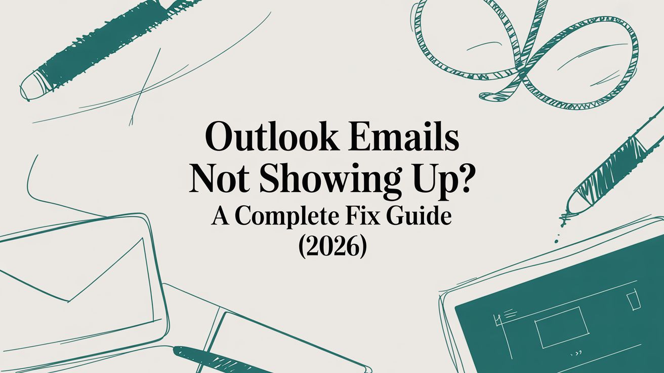 Outlook Emails Not Showing Up? A Complete Fix Guide (2026)