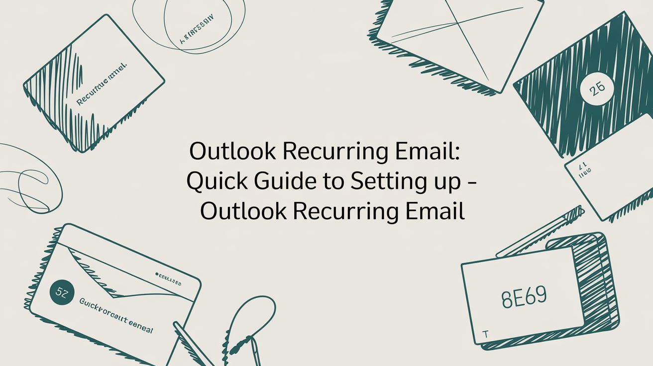 Outlook Recurring Email: Quick Guide to Setting Up