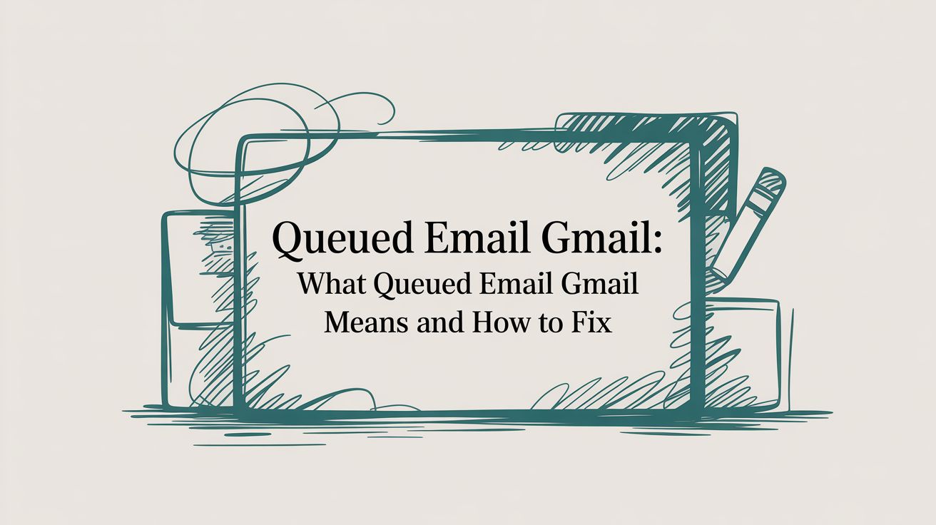 Queued Email Gmail: What queued email gmail Means and How to Fix