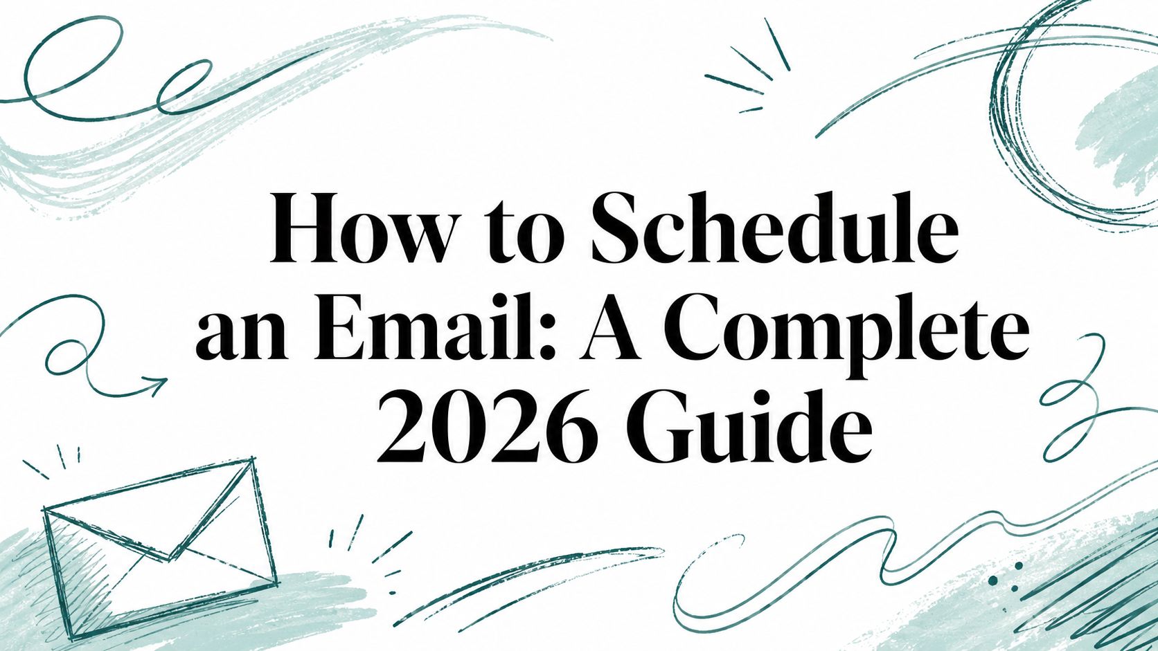 How to Schedule an Email: A Complete 2026 Guide