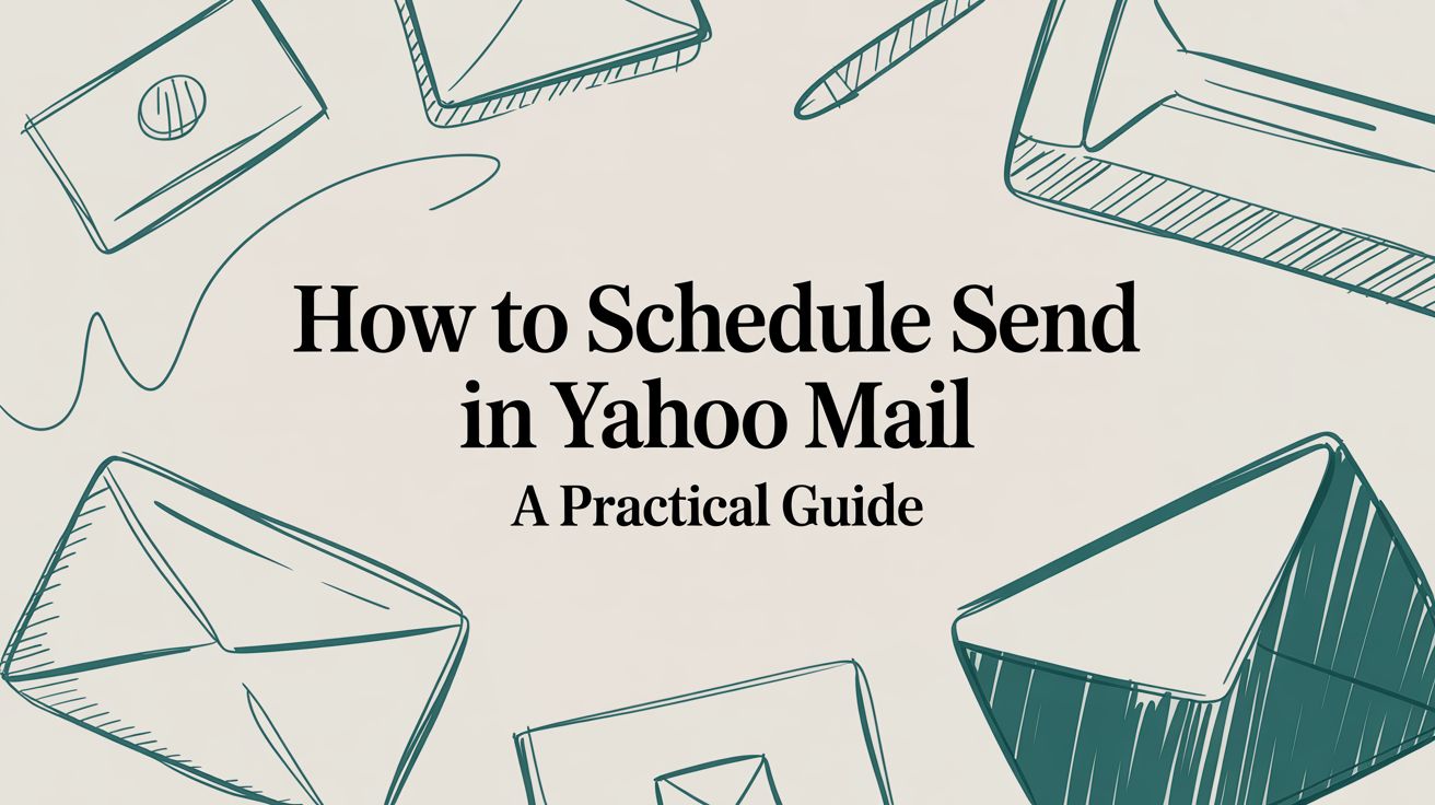 How to Schedule Send in Yahoo Mail A Practical Guide