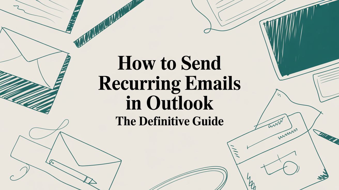 How to Send Recurring Emails in Outlook The Definitive Guide