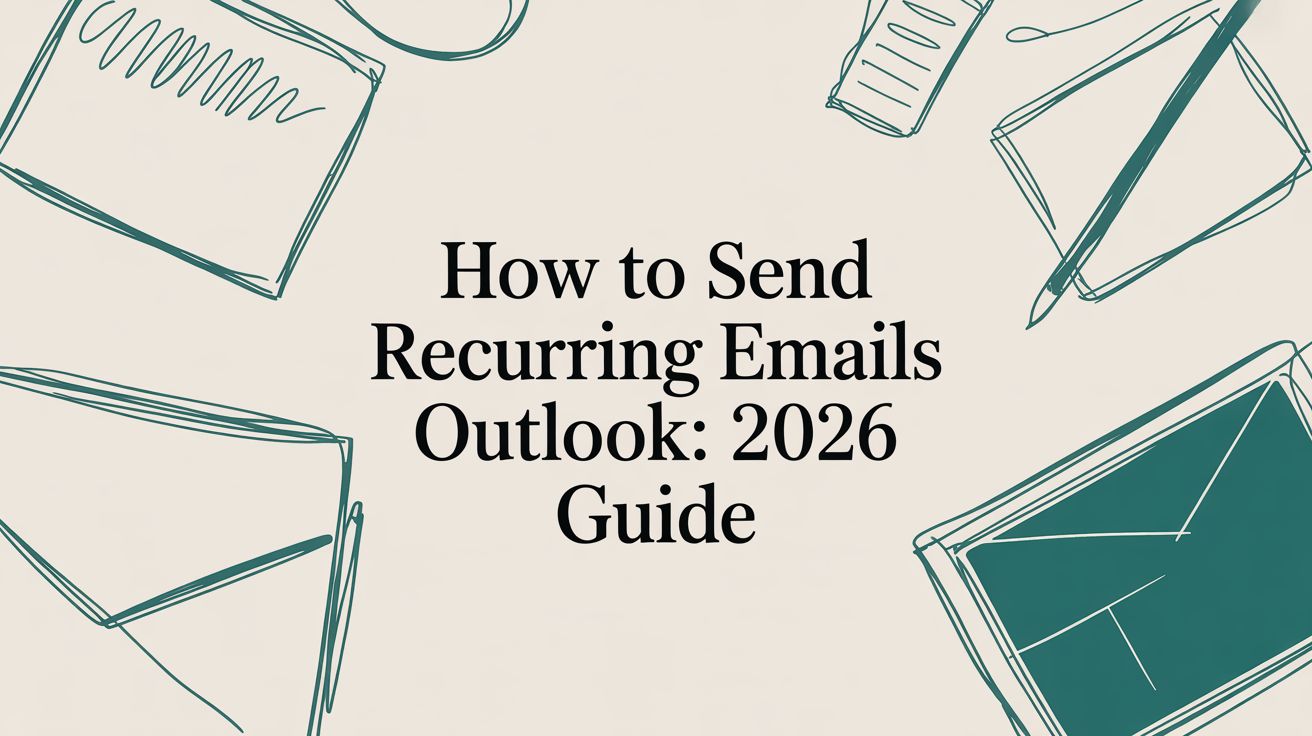 How to send recurring emails outlook: 2026 Guide