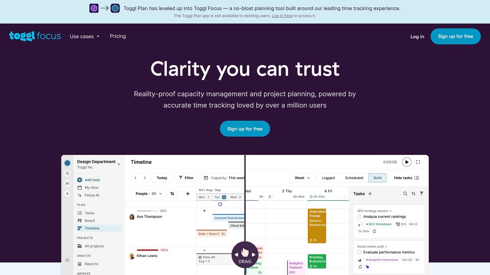 Toggl Plan (part of Toggl)